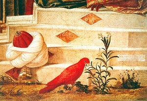 St. George Baptising the Gentile (detail) by Vittore Carpaccio